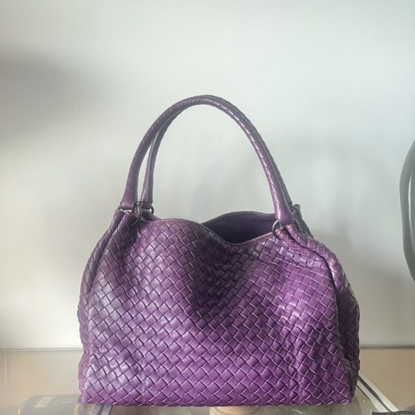 Bottega Veneta BV leather shoulder tote bag